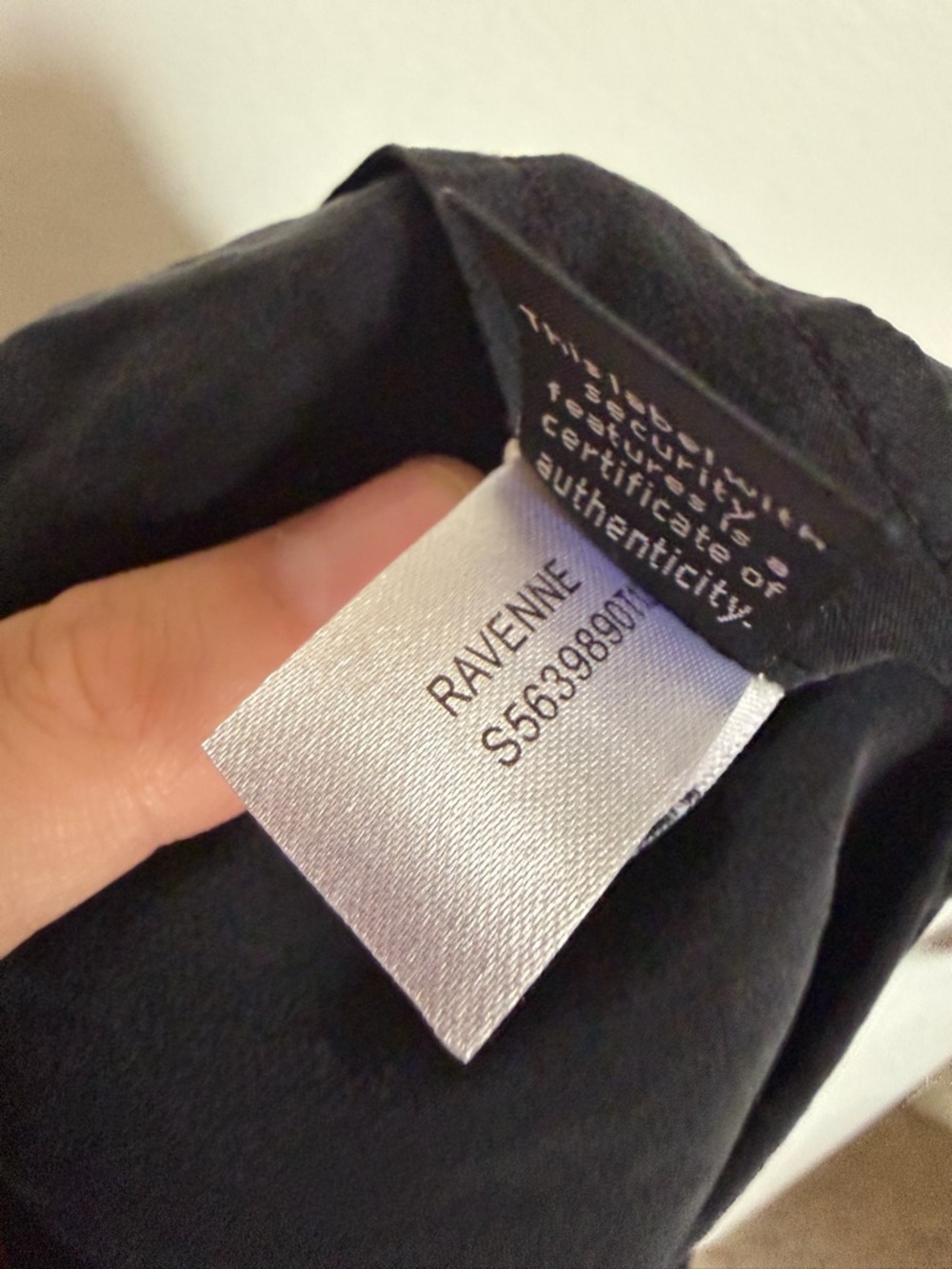 Diane Von Furstenberg Black Silk Ruched Skinny Drawstring Closure Pants size 6 - Picture 9 of 9